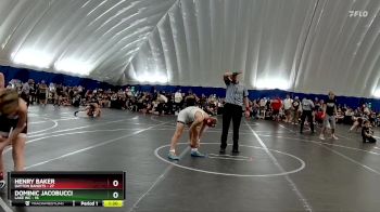 110 lbs Round 4 (8 Team) - Dominic Jacobucci, Lake WC vs Henry Baker, Dayton Bandits