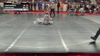 85_B lbs Round Of 16 - Amari Brobeck, Jersey Shore vs Sawyer Bell, West Perry