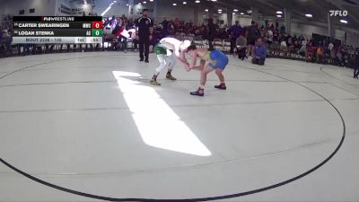 135 lbs Cons. Round 4 - Logan Stenka, Adams Central vs Carter Swearingen, Mustang Wrestling Club
