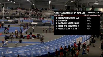 Youth Girls' 4x200m Relay, Finals 3 - Age 14