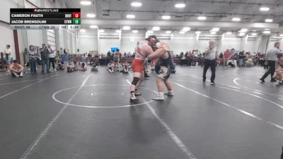 285 lbs Round 7 (10 Team) - Cameron Fauth, Team Shutt vs Jacob Brengolini, CHWHALE Blue