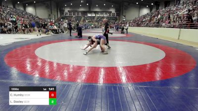 135 lbs Rr Rnd 3 - Charis Humby, Georgia vs Leah Dooley, Georgia