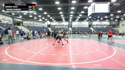 165 lbs Cons. Round 7 - Andrew Yeats, Huntingdon vs Brodie Johnson, Cumberlands (Ky.)