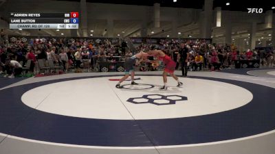 74 kg Champ. Rd Of 128 - Adrien Reyes, Beaver Dam RTC vs Lane Button, Chippewa Wrestling Club