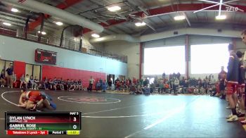 144 lbs Placement (16 Team) - Gabriel Rose, Switzerland County vs Dylan Lynch, Rossville