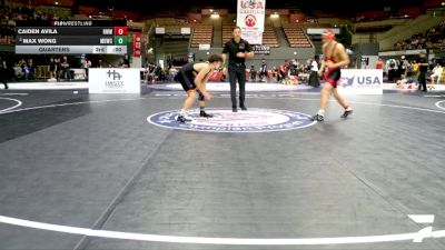 Junior Boys - 138 lbs Cons. Round 3 - Alija Welsh, KLAWS (Kids Love Amateur Wrestling Style) vs Jake Simmons