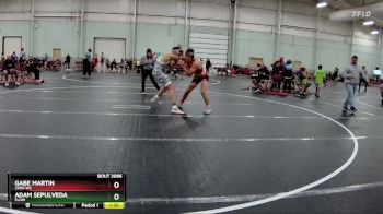 180 lbs Round 2 - Gabe Martin, Zero Wc vs Adam Sepulveda, FLOW