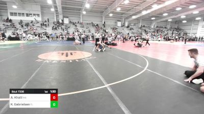 170 lbs Round Of 64 - Aman Khalil, MA vs Kaleb Gabrielsen, FL