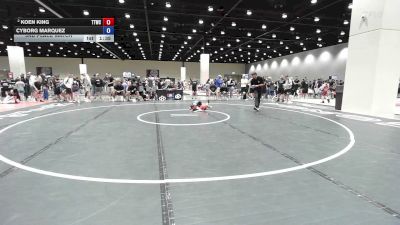 71 lbs 3rd Place Match - Koen King, Team Tulsa Wrestling Club vs Cyborg Marquez