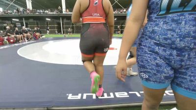 190 lbs Leany Gold-Hurrins, Indiana Gold vs Darlene Rosales, Texas Blue