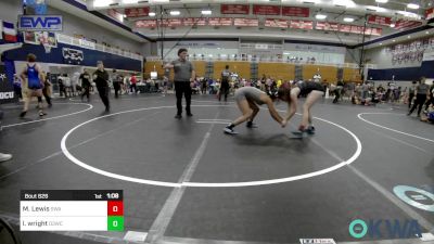 138 lbs Rr Rnd 3 - Marley Lewis, Shelton Wrestling Academy vs Leeah Wright, D3 Wrestling Cluib