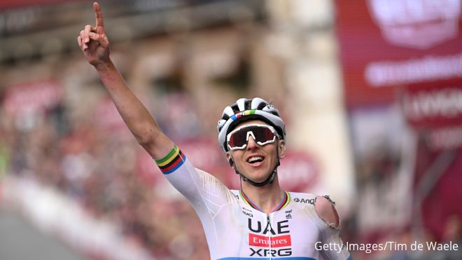 Tadej Pogacar Remounts After Fall And Charges To Strade Bianche 2025 Win