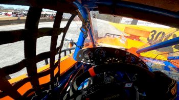 Helmet Cam With SMART Modified Tour Driver Paulie Hartwig III At Anderson