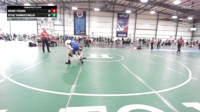 113 lbs Consi Of 32 #1 - Noah Young, PA vs Kyle Yannucciello, NY