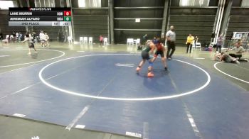 98 lbs 2nd Place - Lane Murrin, Dominate WC vs Jeremiah Alfaro, Rkda