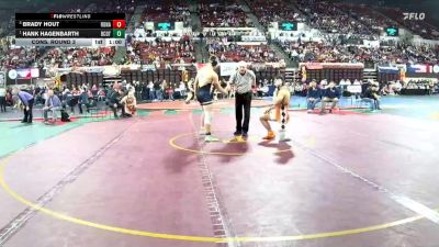 A - 175 lbs Cons. Round 3 - Brady Hout, Ronan vs Hank Hagenbarth, Beaverhead Co. (Dillon) / Twin Bridges / Sheridan