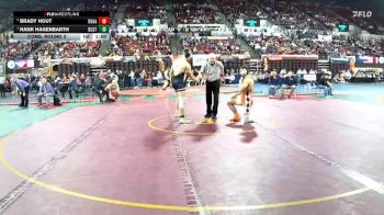 A - 175 lbs Cons. Round 3 - Brady Hout, Ronan vs Hank Hagenbarth, Beaverhead Co. (Dillon) / Twin Bridges / Sheridan