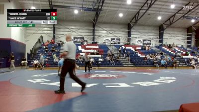 141 lbs Cons. Semi - Drew Jones, Southeastern vs Jake Wyatt, Keiser University