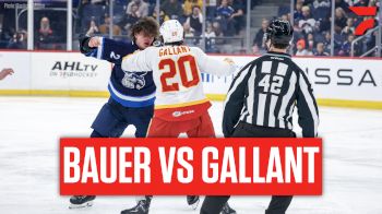 Heavyweight Fight At Center Ice: Tyrel Bauer Vs Alex Gallant
