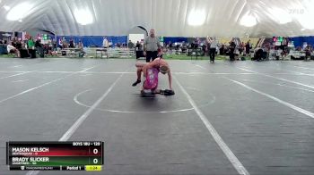 120 lbs 1st Place Match - Mason Kelsch, DeathSquad vs Brady Slicker, Undefined