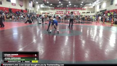 130 lbs Round 4 - Ethan Varner, St. Croix Falls vs Ayden Skrivanek, Lake Superior Wrestling Academ