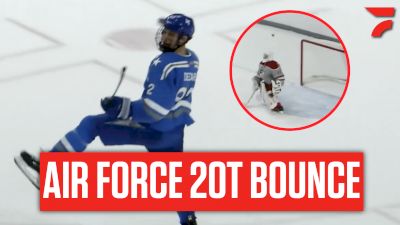 GOTTA SEE IT: Air Force Falcons Win Game 2 In 2OT With A Funky Bounce