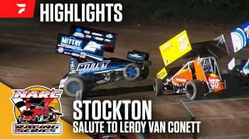 Highlights | 2025 NARC Salute to Leroy Van Conett at Stockton Dirt Track