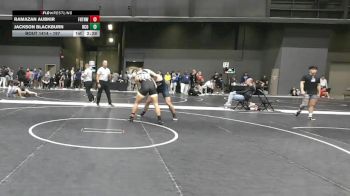197 lbs Champ. Round 3 - Jackson Blackburn, Central Oklahoma vs Ramazan Aubkir, Fort Hays Tech Northwest