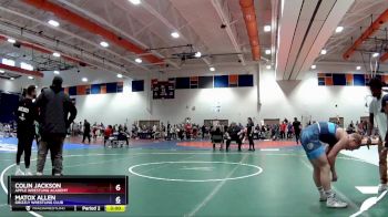 165 lbs Cons. Semi - Colin Jackson, Apple Wrestling Academy vs Matox Allen, Grizzly Wrestling Club