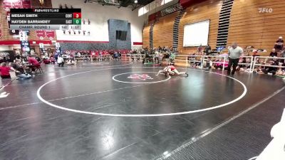 110 lbs Champ. Round 1 - Mesah Smith, Central vs Hayden Barrandey, Cheyenne East