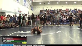 170 lbs Cons. Round 2 - Jose Rodriguez, Team Jackrabbits vs Elias Beniflah, Mira Costa High School