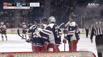 AHL HISTORY: Hartford Wolf Pack Score Two Goals In 2.8 Seconds Against Belleville Senators