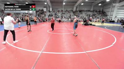 145 lbs Consi Of 8 #2 - Nathaniel Park, GA vs Jacob De La Torre, NC