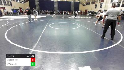 285 lbs Round Of 32 - Liam Keevill, West Chester Henderson vs Jackson Youtz, Mt. Olive