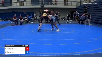 191 lbs Consolation - Kendall McGarity, Gannon vs Erryn Davis, Missouri Baptist (W)