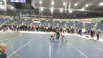 50 lbs Round Of 16 - Izrael Casaus, Juggernaut WC vs Josiah Guagliardo, Steel City Reloaded