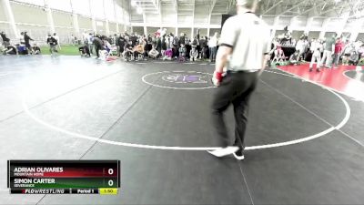 98 lbs Quarterfinal - Adrian Olivares, Mountain Home vs Simon Carter, Severance