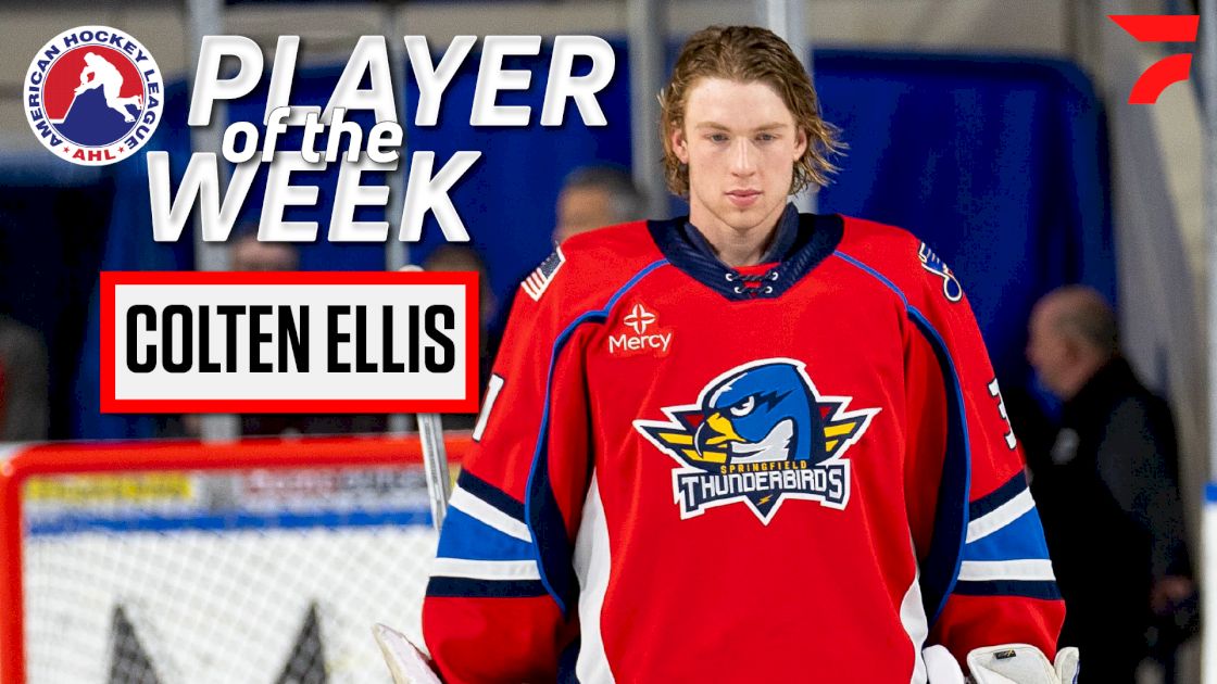 Colten Ellis Named AHL Player Of The Week