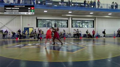 285 lbs Cons. Round 2 - Kenny Jackson, Oneonta State vs Rocco Arduini, Keystone