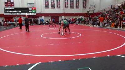 165 lbs Champ. Round 2 - Sam Aiken, Southern Oregon vs Frank Almaguer, Cal Poly Humboldt