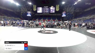 150 lbs Cons 16 #2 - Christopher Garrett Jr, OK vs Bas Diaz, IA