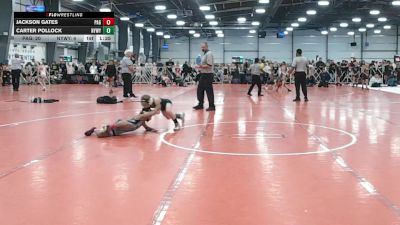 68 lbs Round 2 - 10:30am Friday - Jackson Gates, PA Gold vs Carter Pollock, NYWAY - Iron Empire