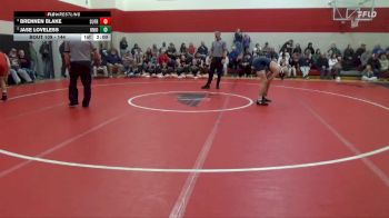 144 lbs Cons. Round 3 - Brennen Blake, Sumner-Fredericksburg vs Jase Loveless, Union, LaPorte City