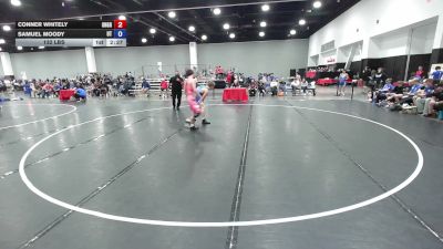 132 lbs Conner Whitely, Ohio Gray vs Samuel Moody, Team Utah