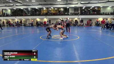 133 lbs Cons. Round 3 - Mack Baird, Adrian vs David Gelman, Heidelberg