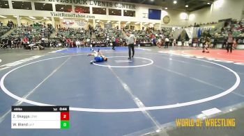 49 lbs Consi Of 16 #2 - Zayden Skaggs, Lewis Academy vs Wyatt Bland, LA FAMILIA NEW MEXICO