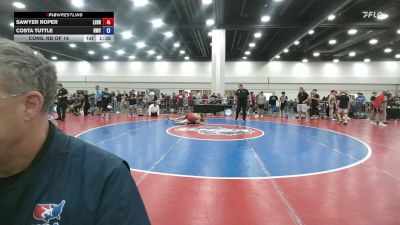 120 lbs Cons. Rd Of 16 - Sawyer Roper, Legacy Dragons vs Costa Tuttle, Heatwave Wrestling Club