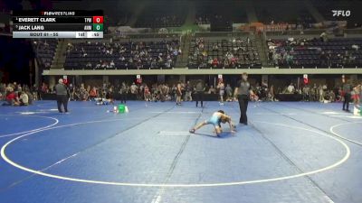 55 lbs Semifinal - Everett Clark, Team Porcelli Wrestling vs Jack Lang, ANML