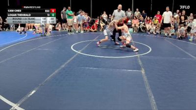 76 lbs Round 1 (4 Team) - Cam Ches, Revival Aces vs Logan Theobald, The Outsiders