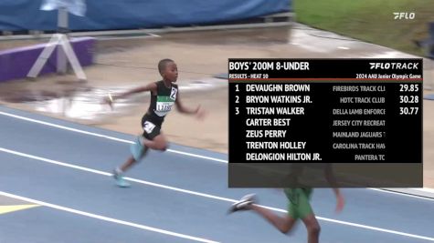 Youth Boys' 200m, Finals 11 - Age under 8